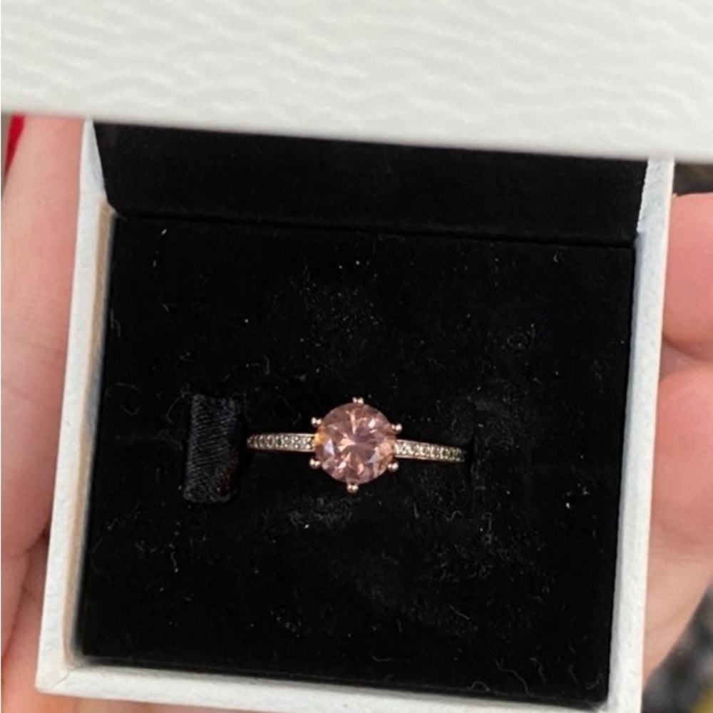 pandora promise ring with box